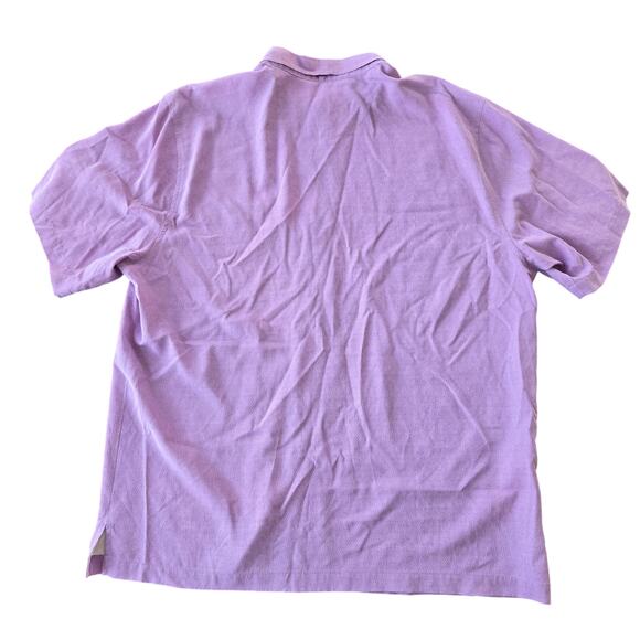 Tommy Bahama Micro Diamond Silk Short Sleeve Button Up Shirt Size XL NWT - Picture 3 of 9